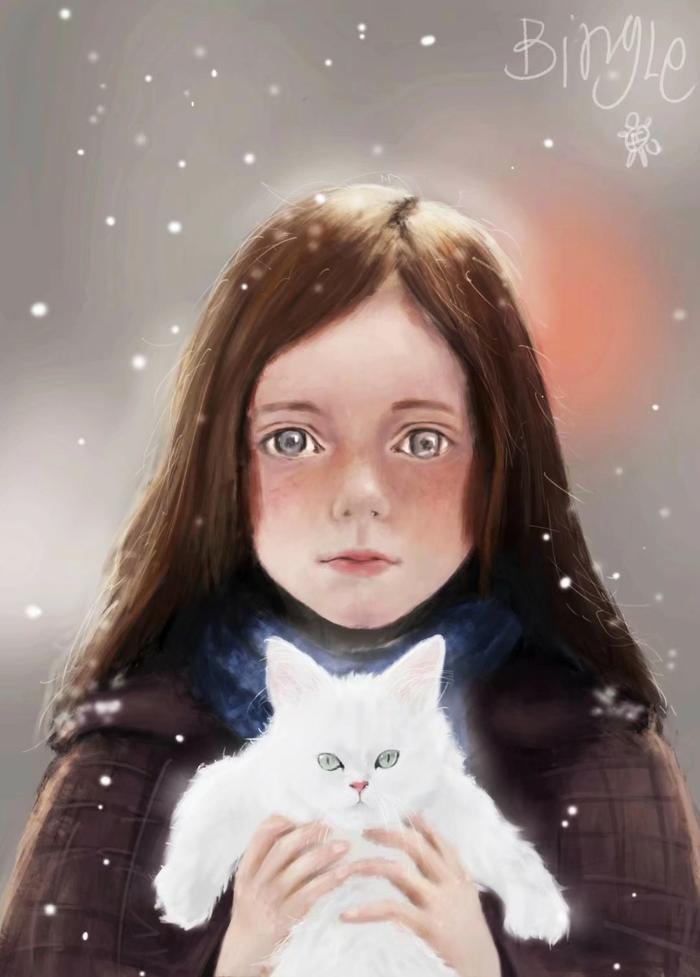 [猫和小女孩]猫和小女孩的故事